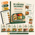 Guía Lonchera Saludable - Simples, Deliciosas y Saludables en Menos de 15 Minutos.